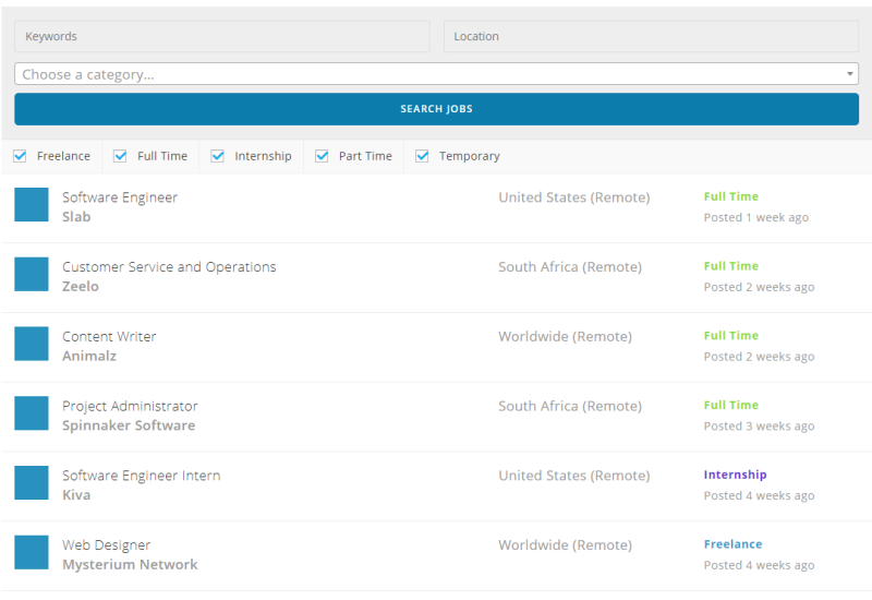 Career Page Design Solution